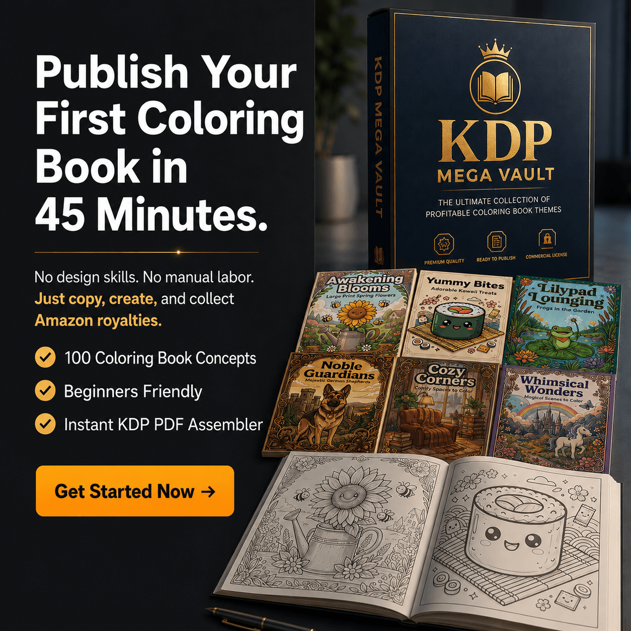AI Trio 4 Amazon KDP Vault product preview