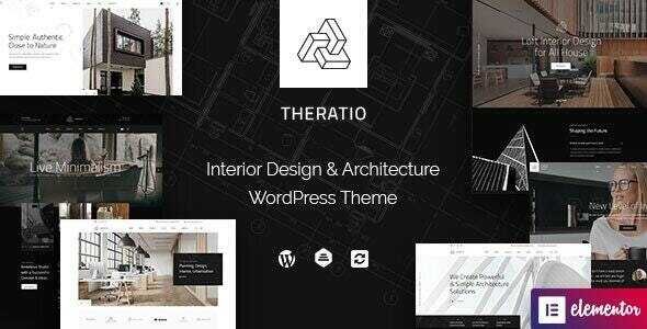 download theratio theme gpl v124 architecture interior design elementor