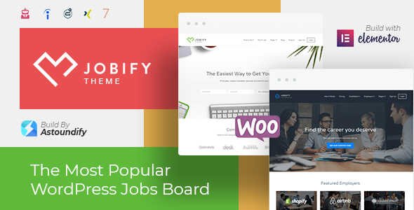 jobify theme gpl v411 wordpress job board websites