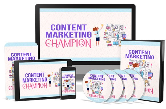 content marketing champion upgrade package plr database