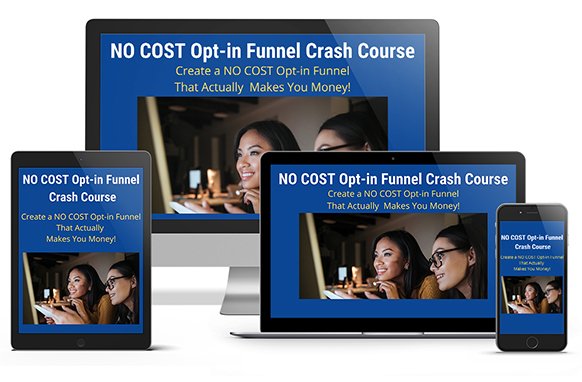 no cost opt in funnel crash course plr database
