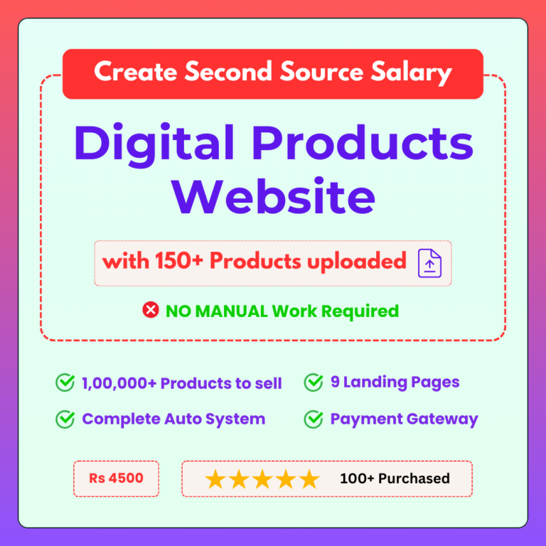 Start Your Digital Selling Website v12