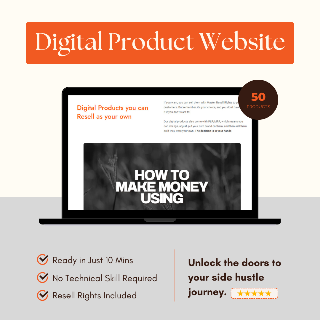 Digital Product Website v1
